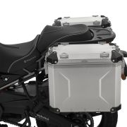 Комплект серебрыстых боковых кофров Wunderlich EXTREME - slimline - без цилиндра замка на мотоцикл Harley-Davidson Pan America 1250 90610-100 5