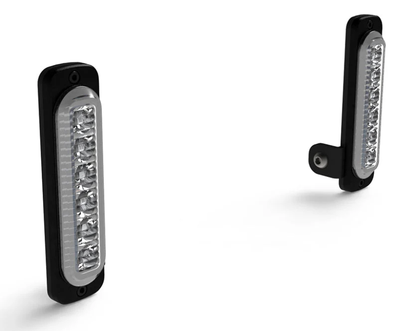 Комплект світлодіодних денних ходових вогнів DENALI DRL з універсальним кріпильним комплектом на крило (білий) DNL.DRL.10000.W 1