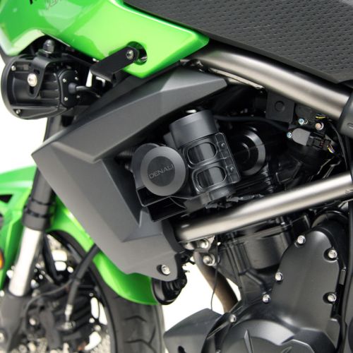 Кронштейн кріплення компактного сигналу DENALI SoundBomb на мотоцикл Kawasaki Versys 650 ’10-’14 (rev00)