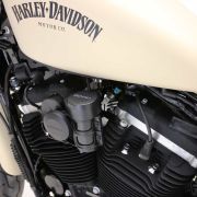 Кронштейн крепления компактного сигнала SoundBomb, Harley Davidson (с двигателем Evolution, также известным как "EVO") '84-'99 CVO, Touring и Dyna, '84-'00 Softail, '86- Sportster HMT.23.10000 4