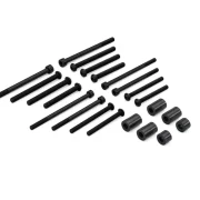 Кронштейн кріплення для ліхтарів DM і D2 (підходить для точок кріплення крила M5, M6 і через отвір), Чорний (rev00) LAH.00.10700.B 5