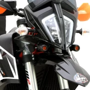 Кронштейн кріплення для ліхтарів DM і D2 (підходить для точок кріплення крила M5, M6 і через отвір), Чорний (rev00) LAH.00.10700.B 7