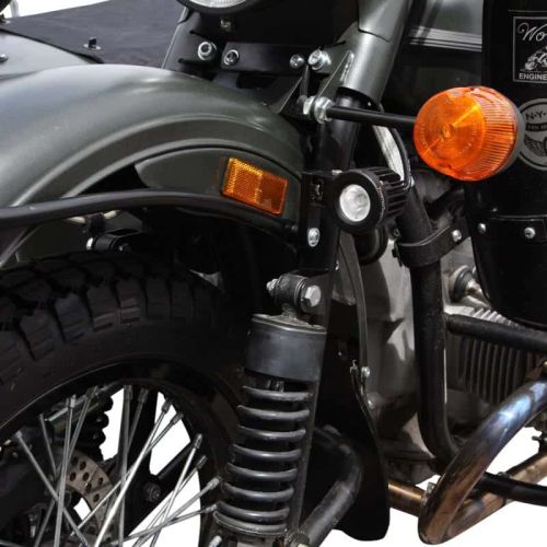 Кронштейны крепления дополнительных фар DENALI для мотоцикла с боковым прицепом Ural (rev00)