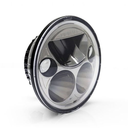 Світлодіодні фари ближнього світла DENALI M5 DOT LED Headlight, круглий 5,75 дюйма, чорне хромування