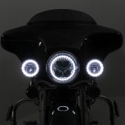 Светодиодные фары ближнего света DENALI M7 DOT LED Headlight, круглый 7,0 дюйма, черное хромирование TT-M7 2