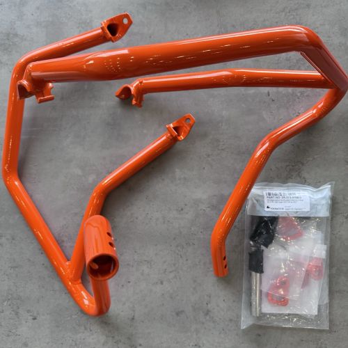 Защитные дуги на мотоцикл KTM 1290 Super Adventure S/R 2021- Touratech верхние оранжевые