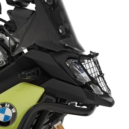 Захист фар, чорна знімна решітка, Wunderlich для мотоцикла BMW F900GS, чорна