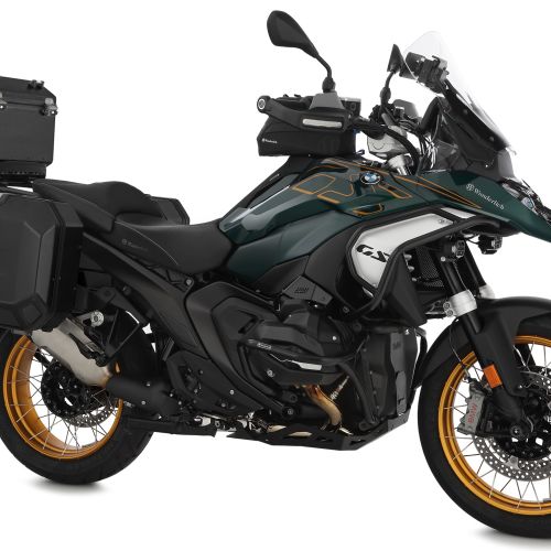 Комплект алюминиевых боковых кофров Wunderlich X-CASE X36 на мотоцикл BMW со стандартным замком, черные