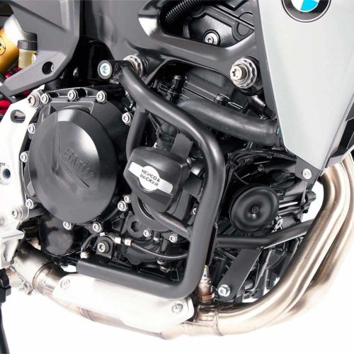 Защитные дуги двигателя с накладками Hepco&Becker для мотоцикла BMW F900R (2020-) чёрные