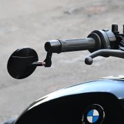 Зеркало на конец руля Rizoma Spy-R черное 80 мм для мотоцикла BMW R12 nineT BS285B 3