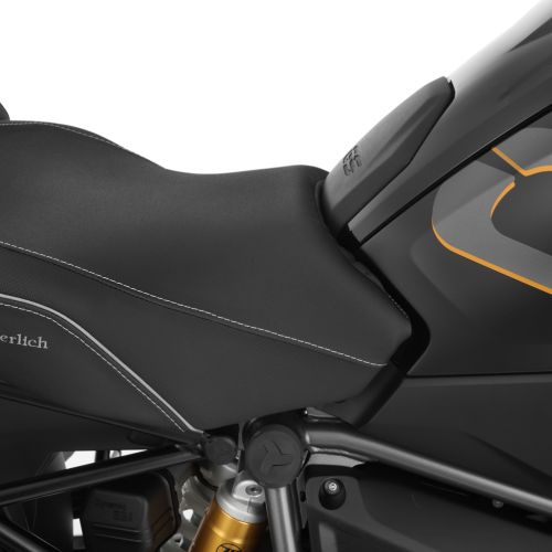 Водительское сиденье с подогревом Wunderlich AKTIVKOMFORT черное для мотоцикла BMW R1200GS / R1250GS