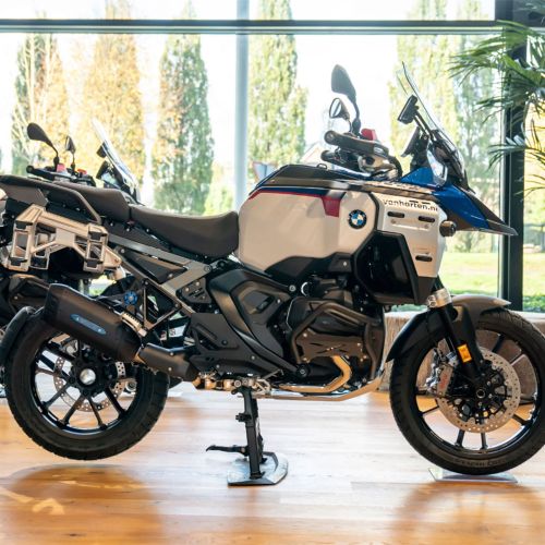 Глушитель BOS Desert Fox Double D (EURO 5) для BMW R1300GS/Adventure, черный