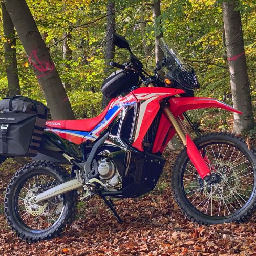 Защита двигателя HEPCO&BECKER для мотоцикла Honda CRF300 Rally, черная