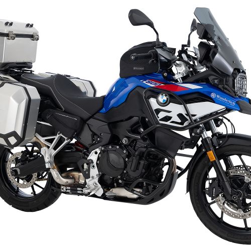 Комплект алюмінієвих бічних кофрів Wunderlich X-CASE X36 на мотоцикл BMW зі стандартним замком, сріблясті