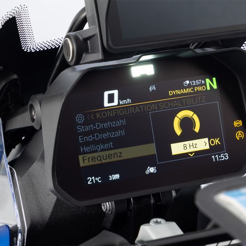 Солнцезащитный козырек Wunderlich для TFT дисплея 6,5 дюймов на мотоцикл BMW