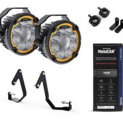 Комплект фар + MotoCAN + кріплення Lone Rider на мотоцикл BMW R1300GS  