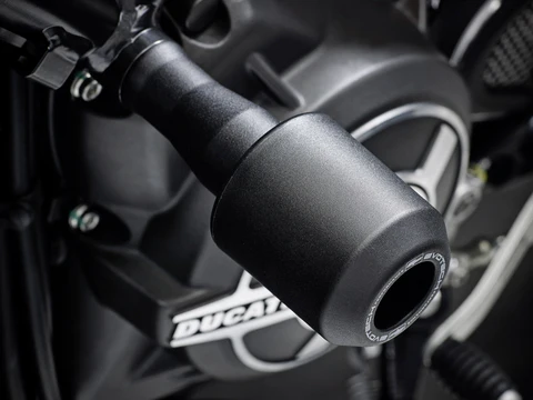 Крашпеды Evotech на раму мотоцикла Ducati Scrambler Nightshift