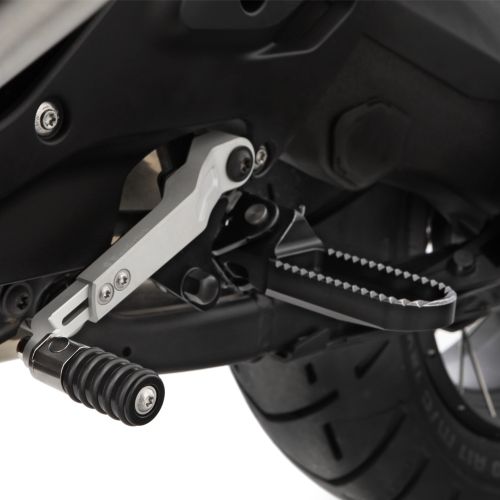 Регульований важіль перемикання передач Wunderlich CLEVER LEVER для BMW R1300GS / R1300GS Adventure, сріблястий