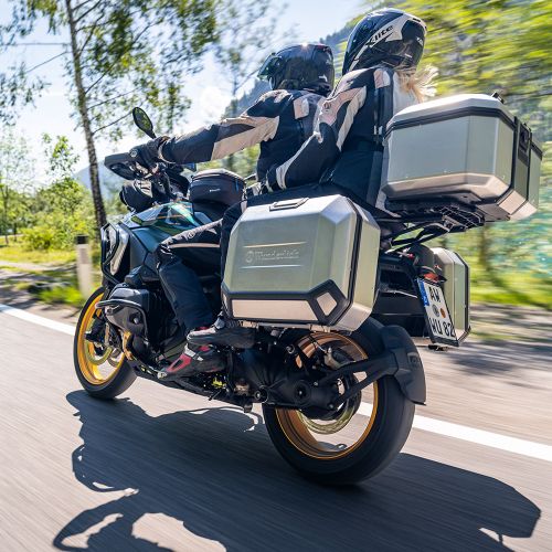 Крышка кофра Wunderlich X-CASE X36 для мотоцикла BMW, серебристая