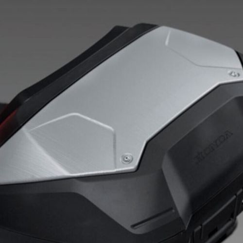 Декоративная накладка на топкейс Honda, алюминий