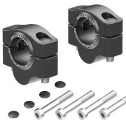 Проставки керма Hepco&Becker для мотоцикла Honda NT1100, 20 мм, чорні 42309551 20 01 