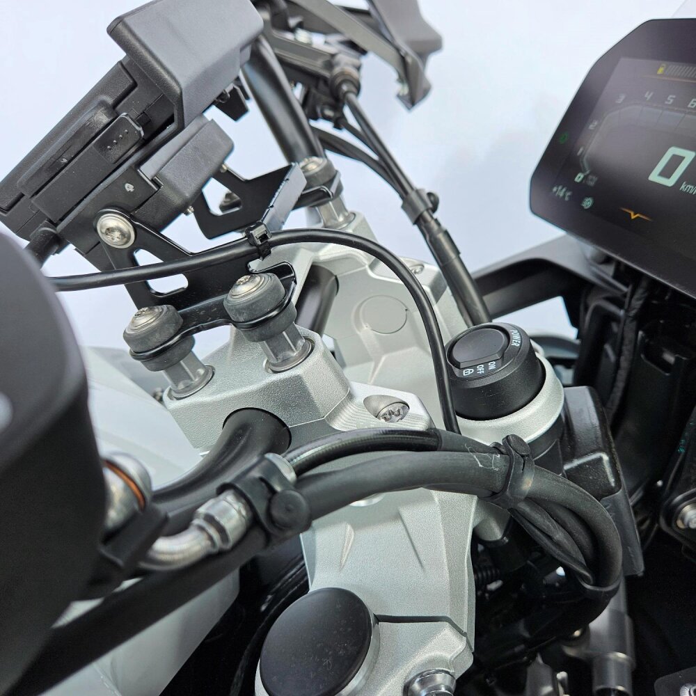 Проставки руля +30 мм с наклоном на водителя VOIGT MT для мотоцикла BMW F800GS 42994 1