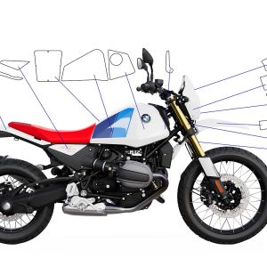 Комплект захисних плівок PremiumShield для мотоцикла BMW R12 G/S 35971-000