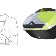 Комплект захисних плівок PremiumShield для топкейса BMW Vario на мотоцикл R1300RT 14700-400 