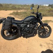 Крепление левой боковой сумки Honda на мотоцикл CL500 08L71-K3S-JA1 4