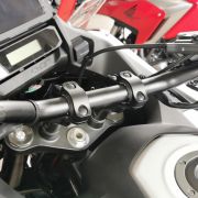 Проставки керма з нахилом на водія VOIGT MT для мотоцикла Honda NT1100, сріблясті 30164-SL 2