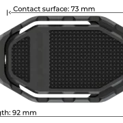 Подножки для водителя Probrake COMFORT 25 мм на мотоцикл Honda CMX1100 Rebel DCT RC1600-F-25 2