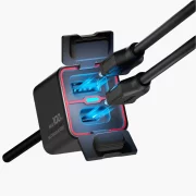 Двопортовий швидкий зарядний USB-пристрій CHIGEE TR100 A/C - двопортовий швидкий зарядний USB-пристрій MFP0094 1