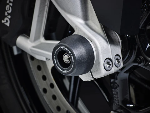 Комплект крашпедов Evotech на переднее и заднее колесо мотоцикла BMW M1000XR
