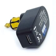 Розетка для зарядки USB-C з кутовим штекером BAAS USB19 42041-100 