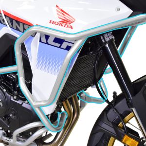Верхние защитные дуги HEED для мотоцикла Honda XL750 Transalp, серебристые
