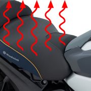 Водительское сиденье Wunderlich AKTIVKOMFORT с подогревом Smart Plug & Play для мотоцикла BMW R1300GS  