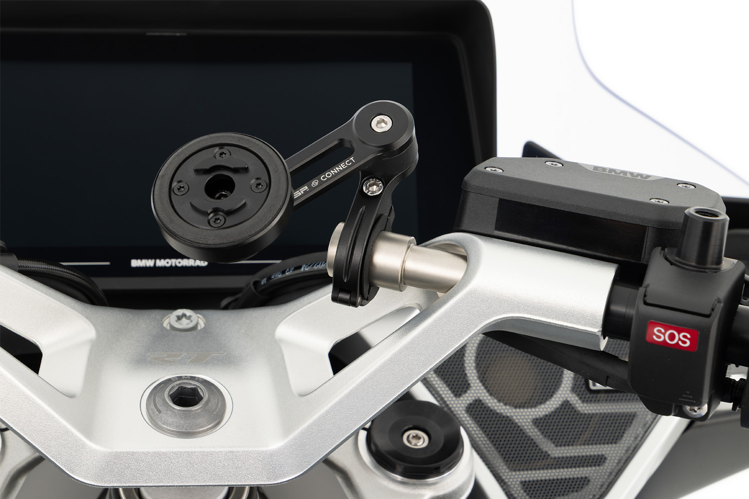 Адаптер Wunderlich Clip-On для кріплення смартфона на кермо (22 мм) мотоцикла BMW R1300RT 14175-000 3