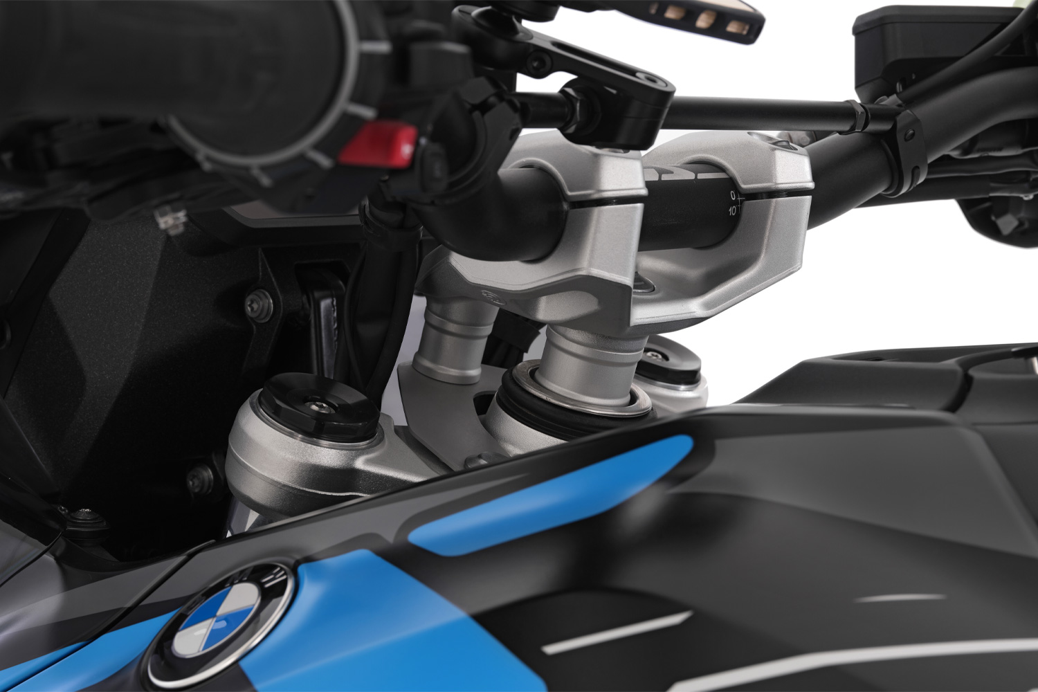 Проставки керма Wunderlich ERGO GS (+25 мм) для мотоцикла BMW R1300GS / Adventure 14300-101 1