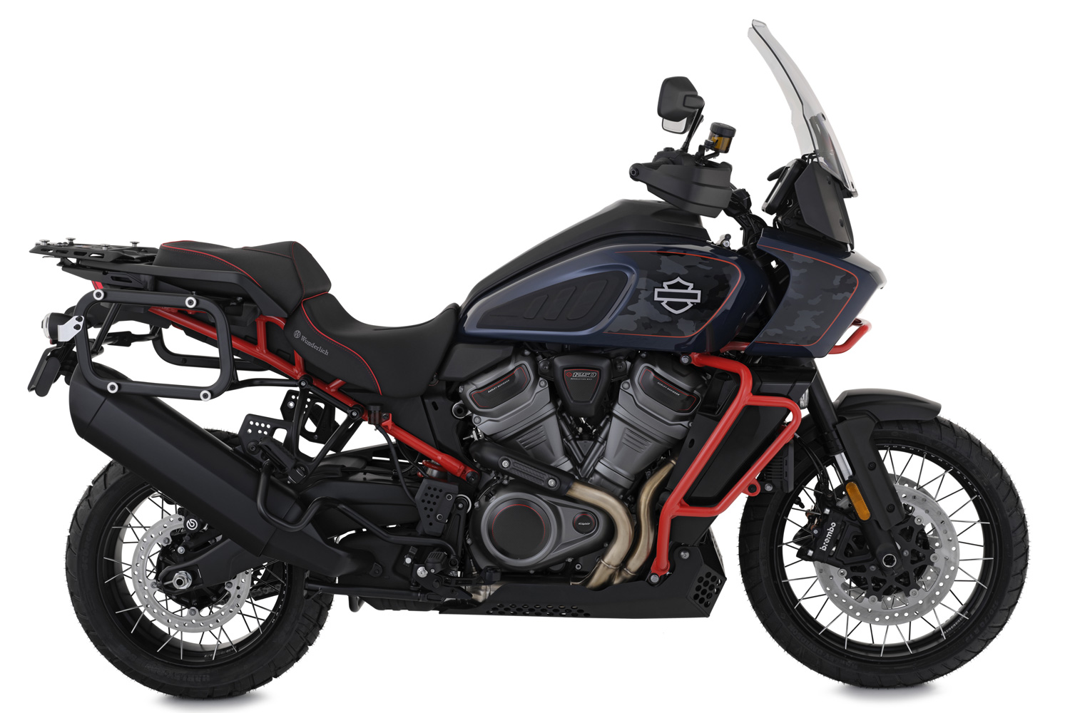 Водійське сидіння Wunderlich AKTIVKOMFORT завищене (+25 мм) для мотоцикла Harley-Davidson Pan America 1250 90102-004 7