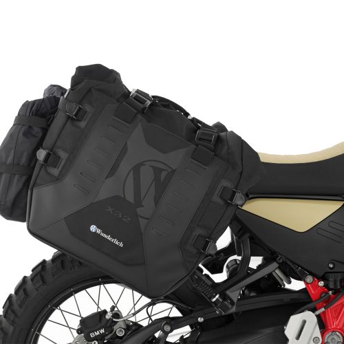 Комплект бічних сумок Wunderlich X-BAG з багажним кріпленням X-RACK light для мотоцикла BMW R12 G/S