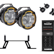 Комплект фар + MotoCAN + крепление под клюв Lone Rider на мотоцикл BMW R1200GS / R1250GS /Adv Lone Rider Light set 3in1 r1200gs-r1250gs-adv 