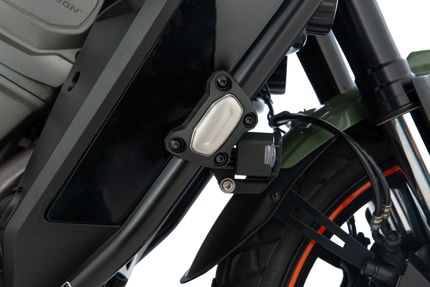 Набір крашпедів на захисні дуги Wunderlich GUARD (25 мм) для мотоцикла Harley-Davidson Pan America 1250 90836-002