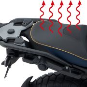 Пассажирское сиденье Wunderlich AKTIVKOMFORT стандартное с подогревом Smart Plug & Play для мотоцикла BMW R1300GS 13115-005
