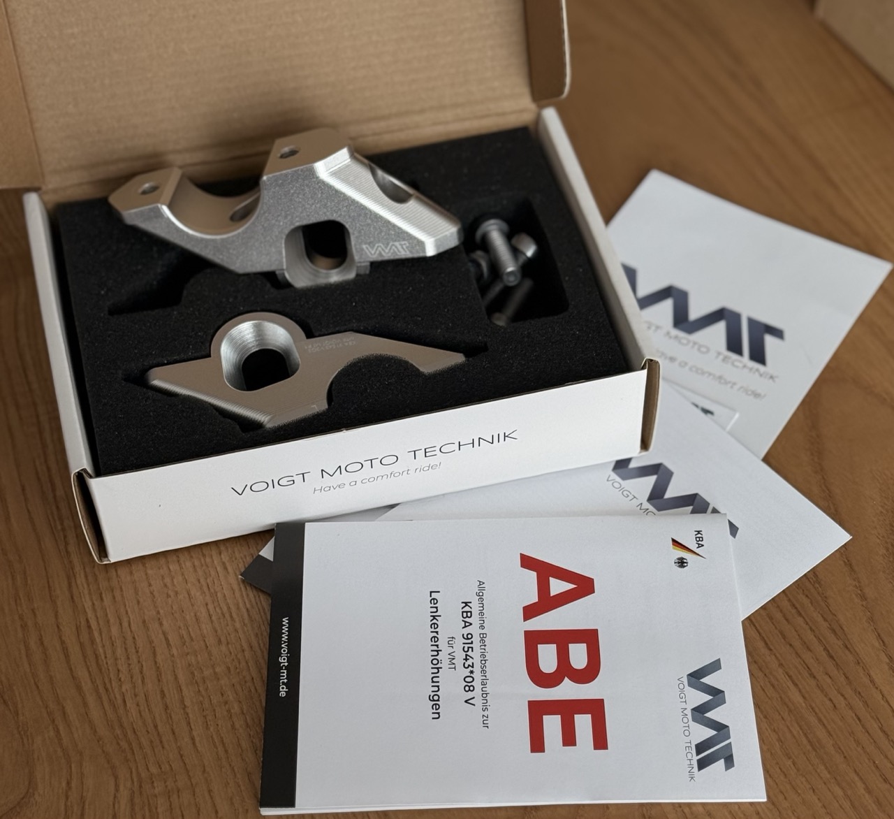 Проставки руля VOIGT с выносом для мотоцикла BMW R1300GS / Adventure 42915 4