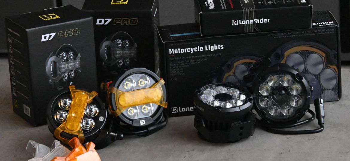 Сравнение DENALI D7 pro и Lone Rider light