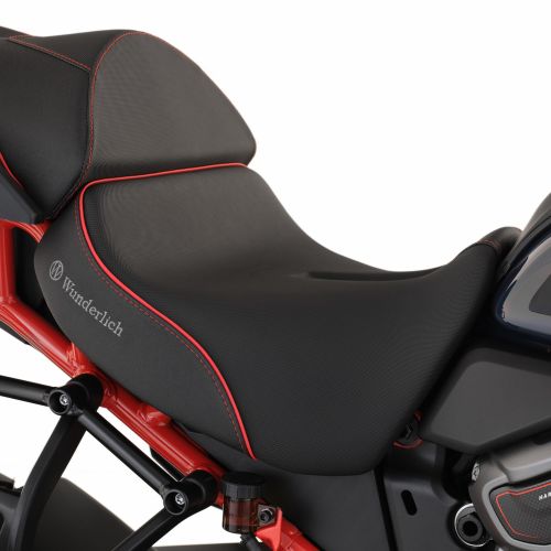 Водійське сидіння Wunderlich AKTIVKOMFORT завищене (+25 мм) для мотоцикла Harley-Davidson Pan America 1250