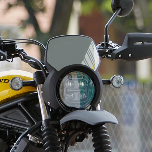 Обтічник фари Honda для мотоцикла CL500, чорний