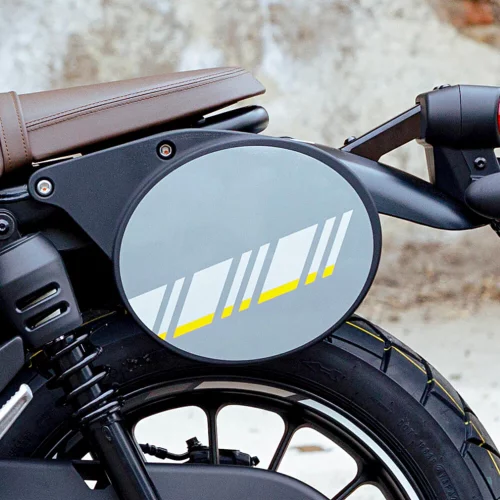 Боковой брызговик заднего колеса Honda для мотоцикла CL500, черный