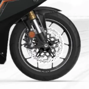 Комплект декоративних наліпок Honda на диск колеса 17′ для мотоцикла CB1000R / CB650R / CBR1000RR / CBR600RR / CBR650R, сріблястий