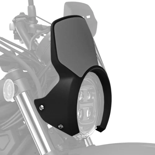 Обтічник фари Honda для мотоцикла CL500, чорний